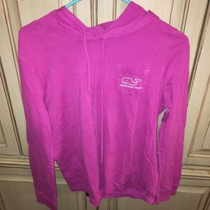 Vineyard vines long sleeve hooded shirt